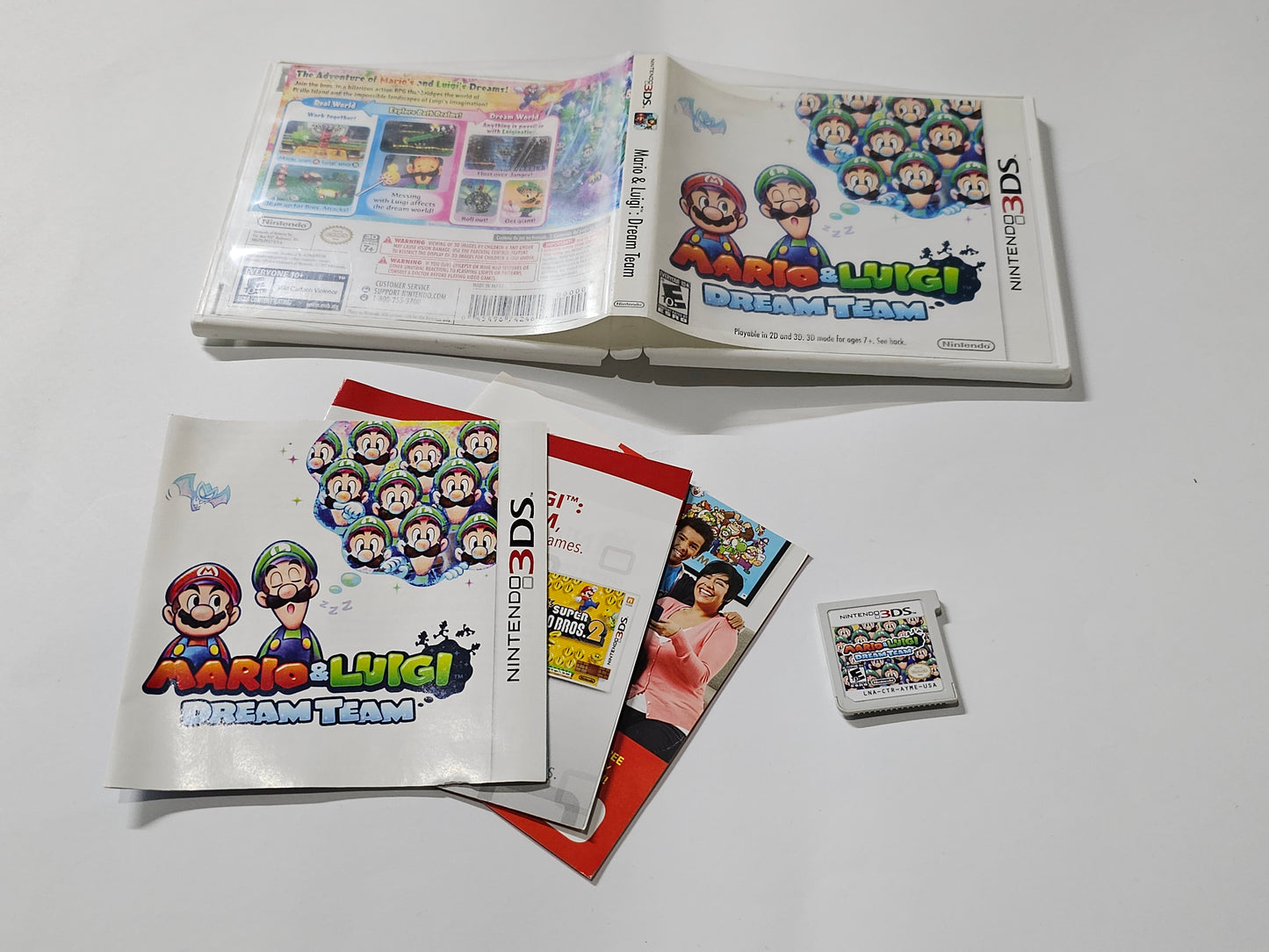 Mario and Luigi Dream Team Completo (CiB) Nintendo 3DS