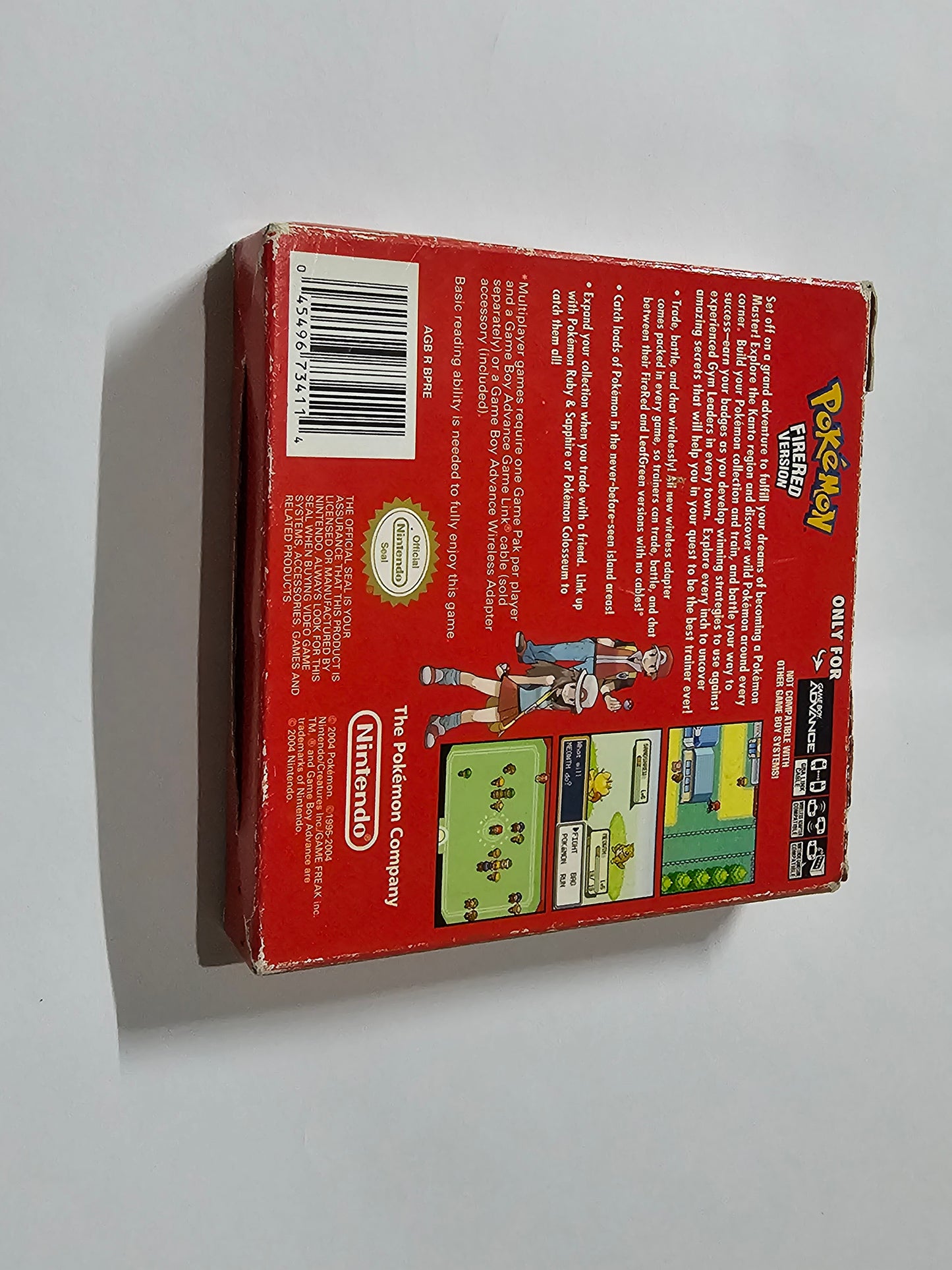 Pokemon FireRed Completo (CiB) Nintendo Game Boy Advance