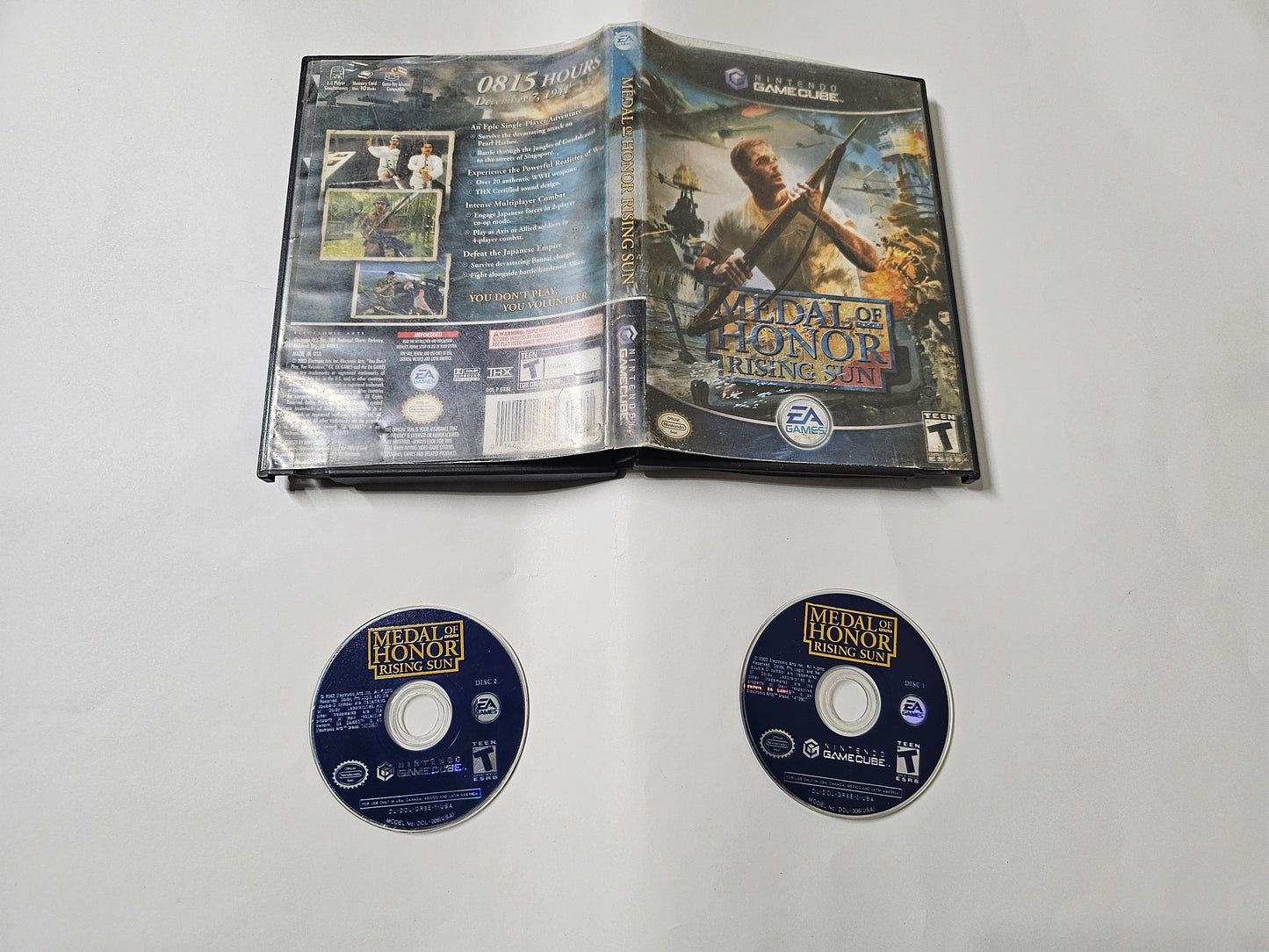 Medal of Honor Rising Sun (Sin Manual) Nintendo Gamecube