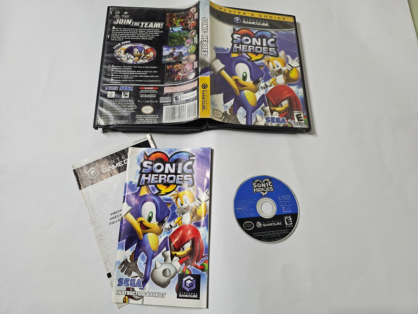 Sonic Heroes (CiB) Nintendo Gamecube