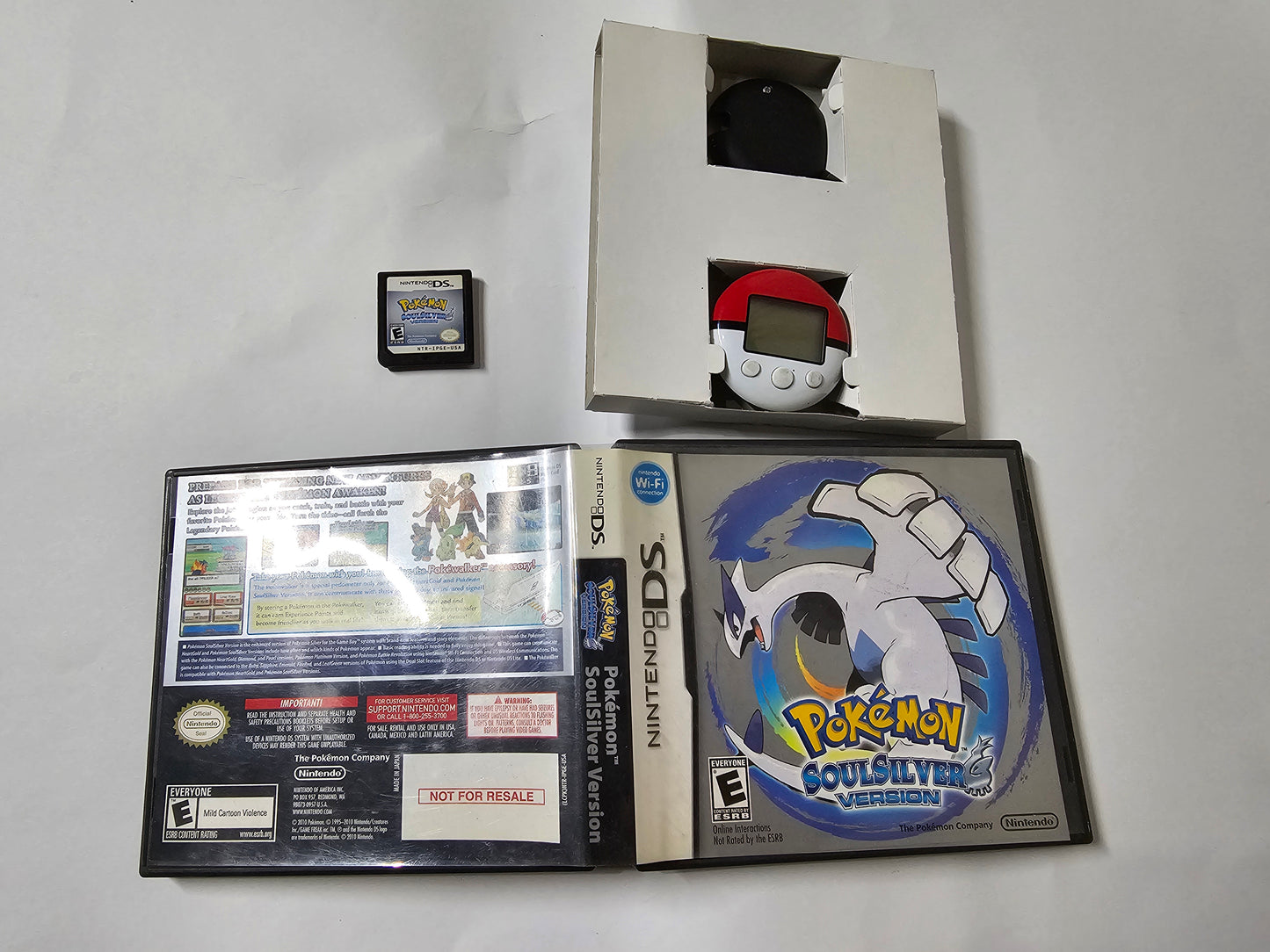 Pokemon SoulSilver Version Pokewalker Completo (CiB) Nintendo DS