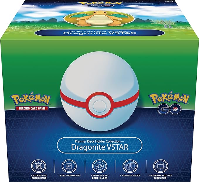 Pokémon GO Premier Deck Holder Collection Dragonite VSTAR (Inglés)