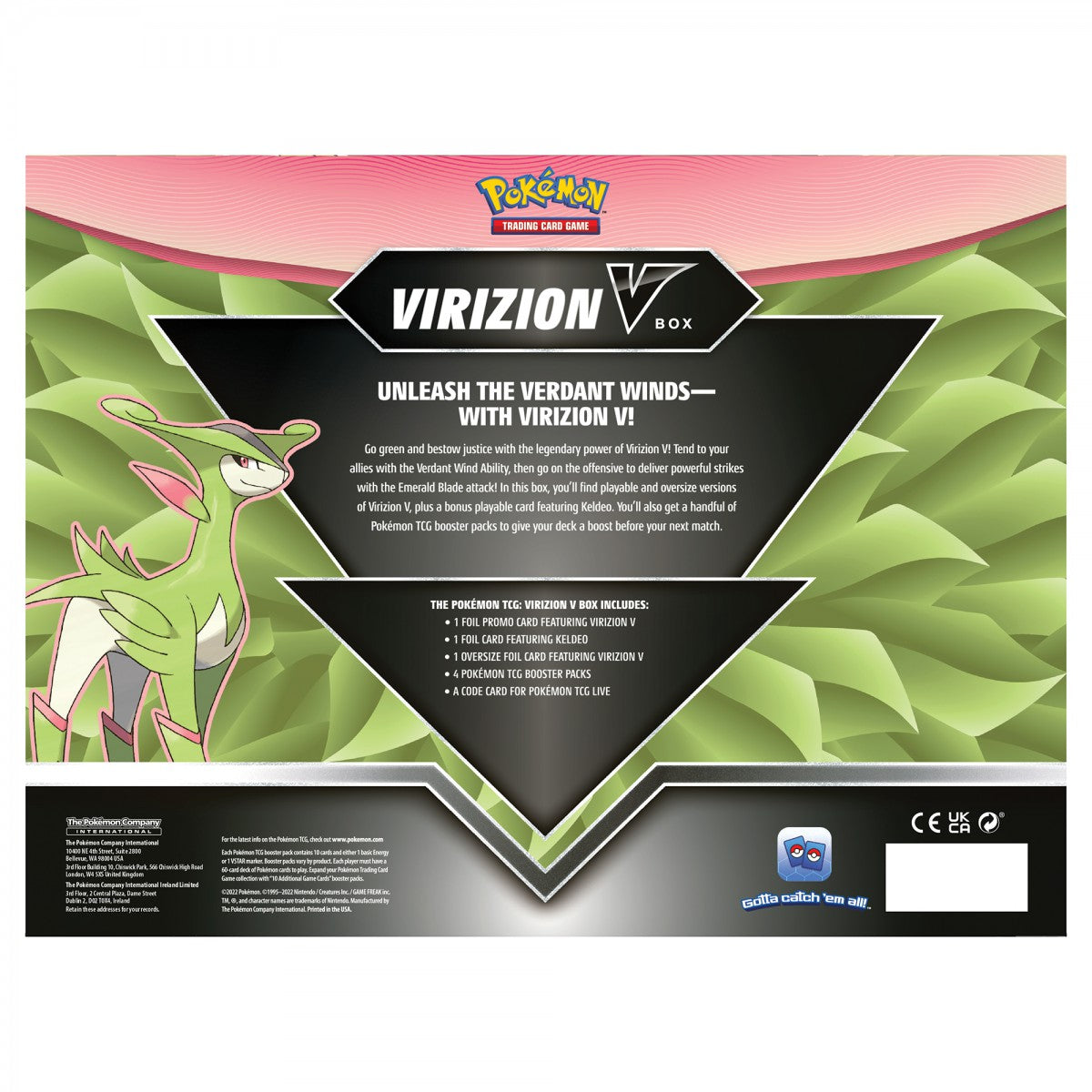 Virizion V Box (Inglés)