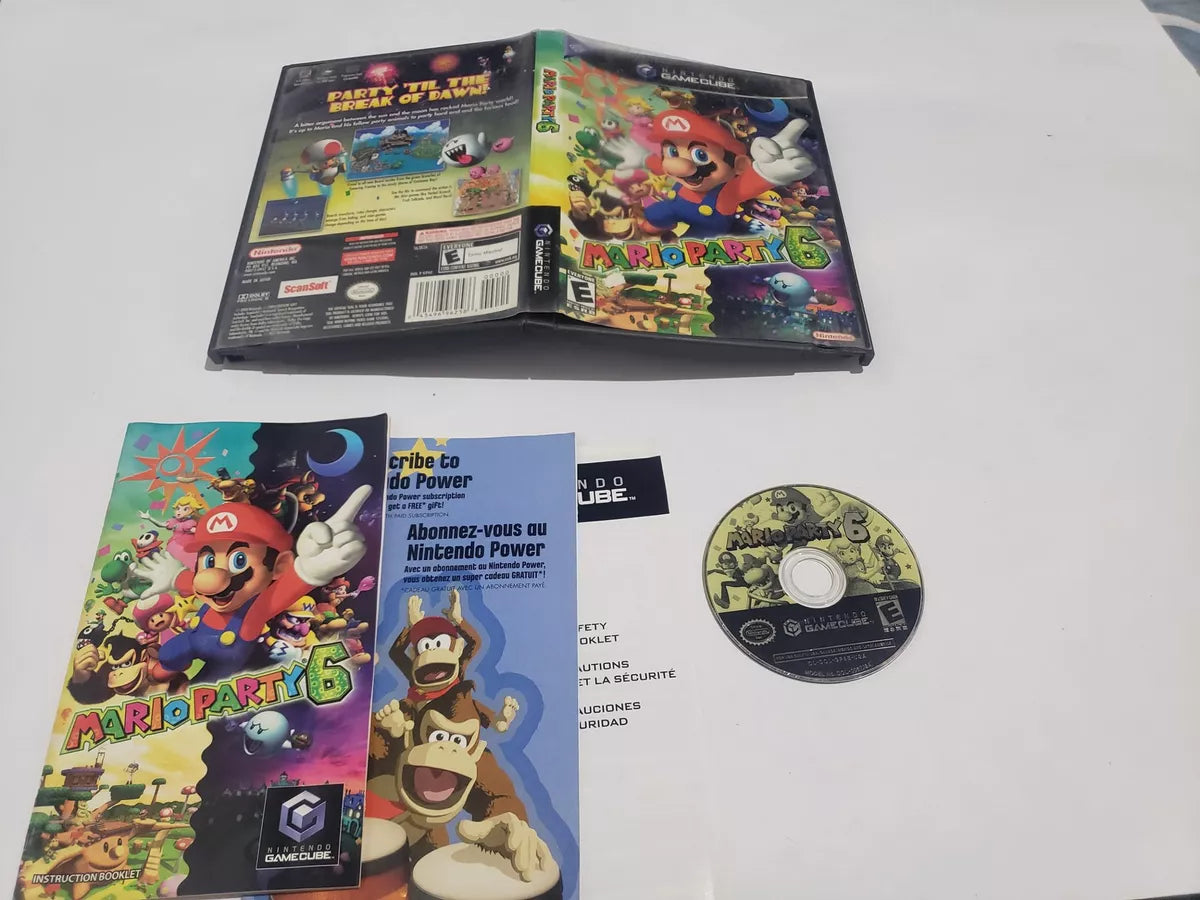 Mario Party 6 Completo (CiB) Nintendo Gamecube