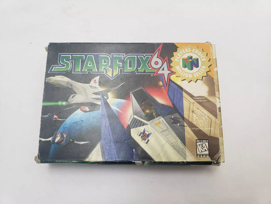 Star Fox 64 (Players Choice) Completo (CiB) Nintendo 64