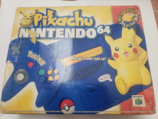 Nintendo 64 Edición Pikachu Completo (CiB) Nintendo 64