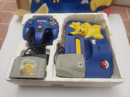 Nintendo 64 Edición Pikachu Completo (CiB) Nintendo 64