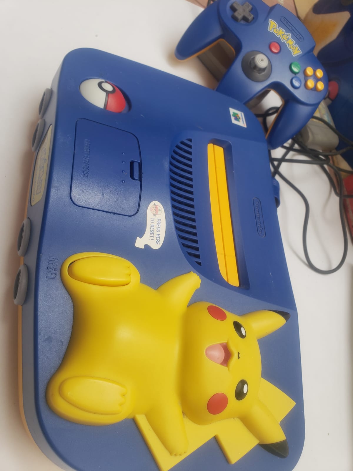 Nintendo 64 Edición Pikachu Completo (CiB) Nintendo 64