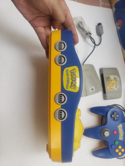 Nintendo 64 Edición Pikachu Completo (CiB) Nintendo 64