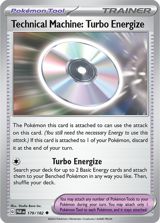 Technical Machine: Turbo Energize 179/182 Inglés