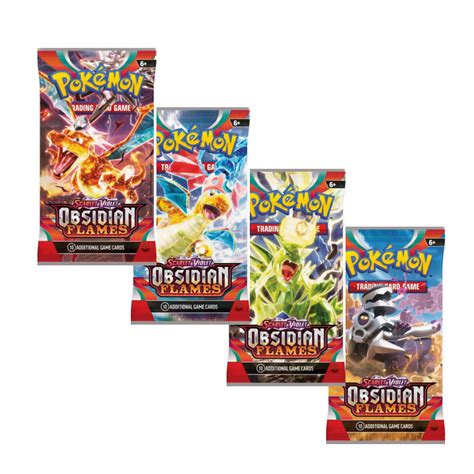 Booster Pack Obsidian Flames (Inglés)